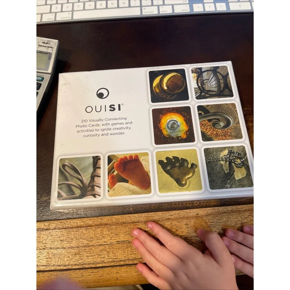 OuiSi 210 Visually Connecting Photo Cards Game New Sealed Family Creativity Game
